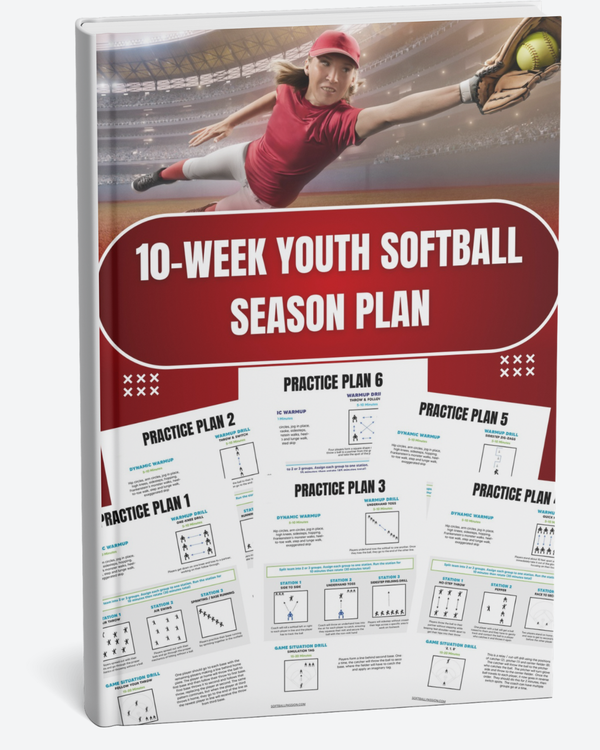 10-week youth softball season plan